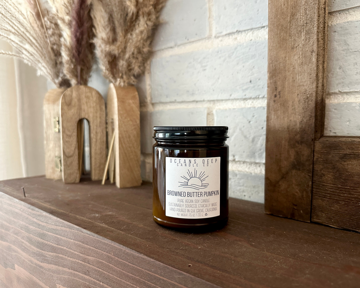 Browned Butter Pumpkin - Soy Candle