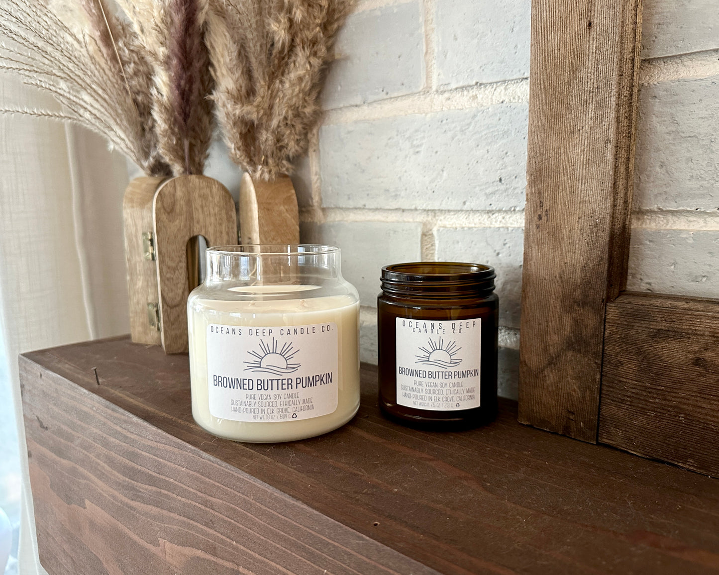 Browned Butter Pumpkin - Soy Candle