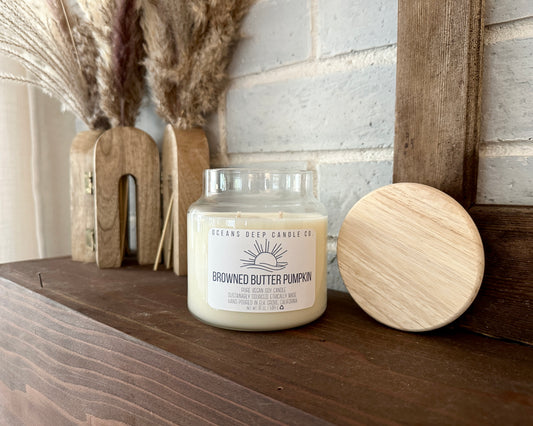 Browned Butter Pumpkin - Soy Candle